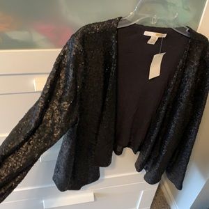 Amuse Society Sequin Blazer NWT